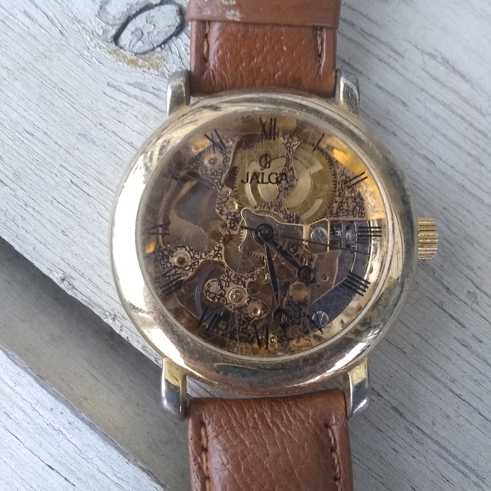 JALGA  see through watch